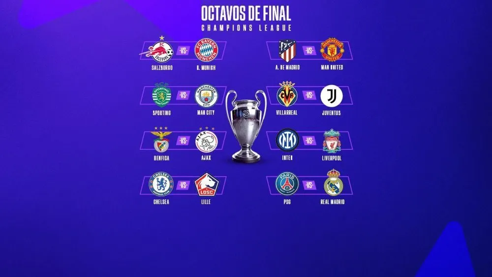 Real Madrid vs PSG acapara reflectores en octavos de Champions
