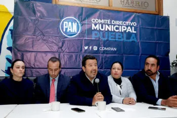 PAN culpa al Gobierno federal por la inseguridad en Puebla capital