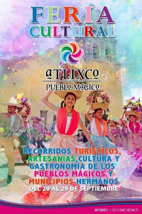Atlixco tendrá feria cultural y gastronómica de pueblos mágicos y municipios hermanos