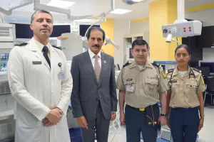 Estrechan lazos la BUAP y el Hospital Central Militar
