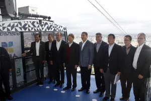 De la Madrid y RMV inauguran el Teleférico