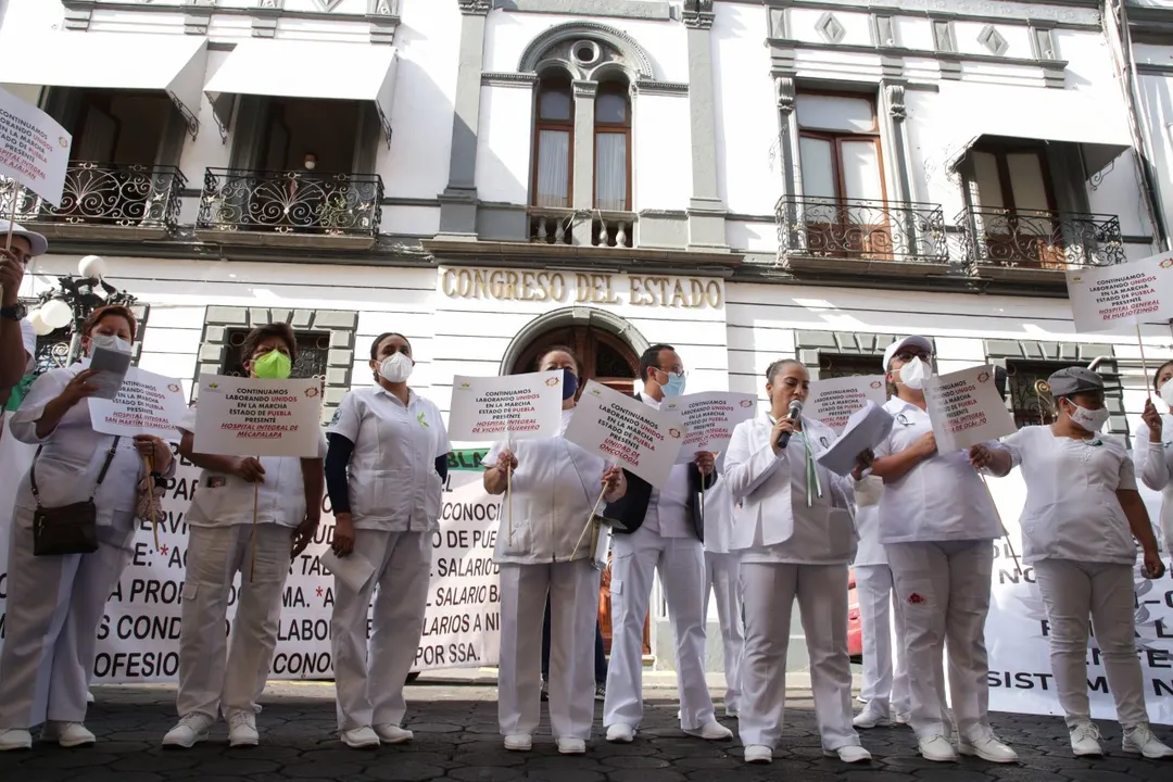 Protesta enfermeras