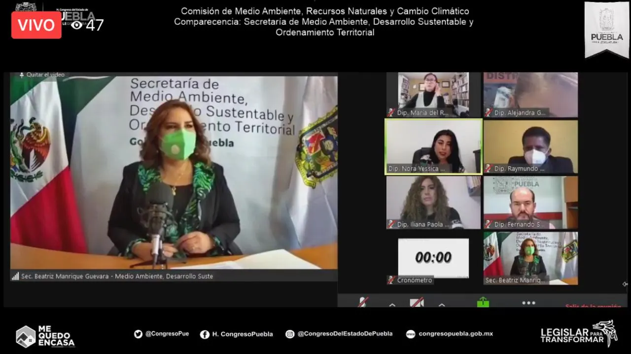 En Comisión, de la LX Legislatura, comparece secretaria de Medio Ambiente, Desarrollo Sustentable y Ordenamiento Territorial
