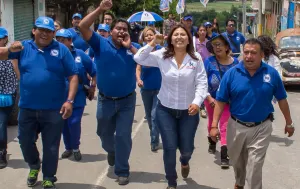 Dejemos al PRI en el pasado; con PAN sigamos transformación de Puebla: Genoveva