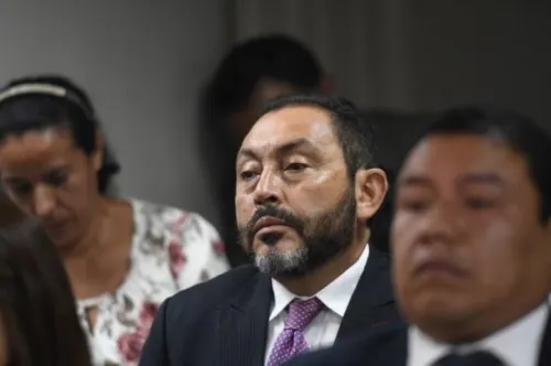 Dictan 13 años y 9 meses de prisión al exministro del Interior de Guatemala