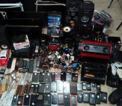 SSP realizó operativo de revisión en el Cereso de Huejotzingo