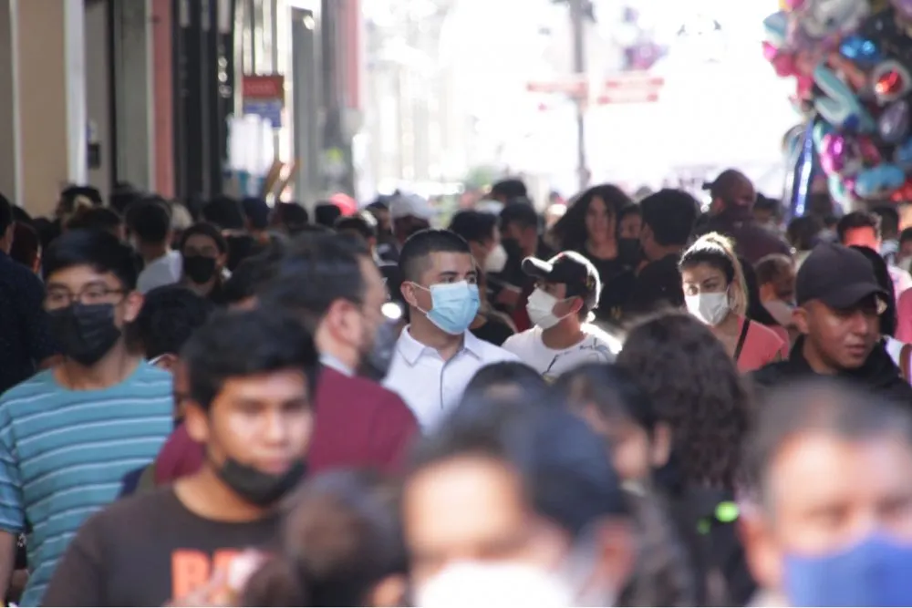 Pandemia aglomeración gente