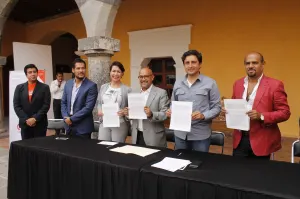 Logran convenio San Pedro Cholula y FROC-CROC