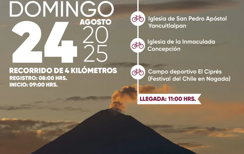 San Nicolás de los Ranchos alista rodada patrimonial en Festival del Chile en Nogada
