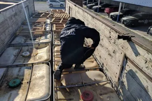 Aseguran 17 unidades y 13 mil litros de hidrocarburo robado en Huixcolotla