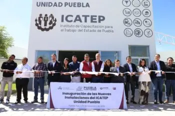 Con el fin de fomentar empleo y capacitación, Céspedes inaugura nueva unidad del Icatep