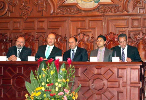 Asiste Salomón Escorza a la presentación del Programa Estatal de Cooperación