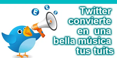 Twitter convierte en una bella música tus tuits