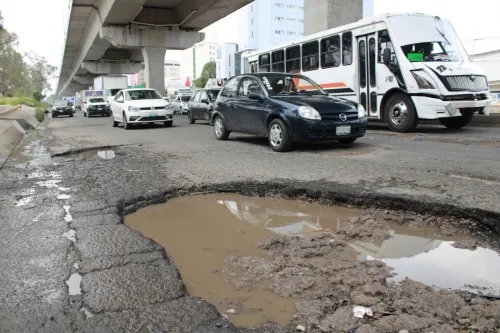 Volvió la Puebla de los baches