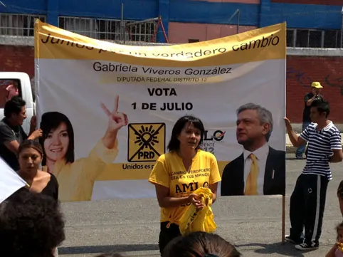 Pese a crecimiento, PRD no puede confiarse en la elección: Gabriela Viveros