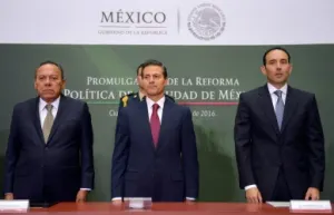 CDMX, seguirá siendo capital y corazón de México: Peña