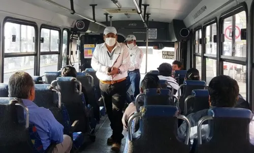 Infracciona Movilidad y Transporte unidades por sobrecupo de pasajeros