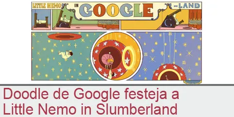 Doodle de Google festeja a Little Nemo in Slumberland