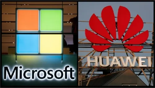 Microsoft le ‘entra’ a veto de EU contra Huawei y retira sus productos de catálogo en línea