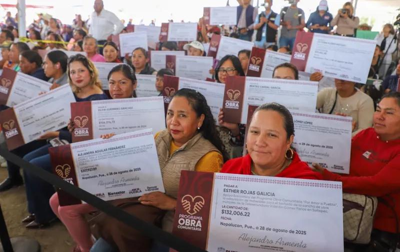 Con justicia social, gobierno estatal impulsa obras comunitarias en microrregión de Acatzingo