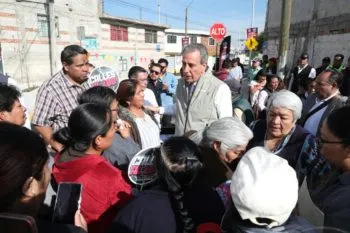 Pavimentación de la calle 5 Oriente beneficia a más de 14 mil habitantes de tres colonias de Puebla