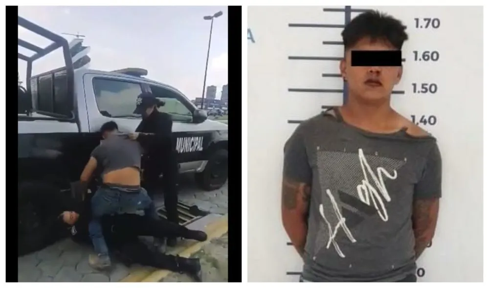 Agreden a policías 2
