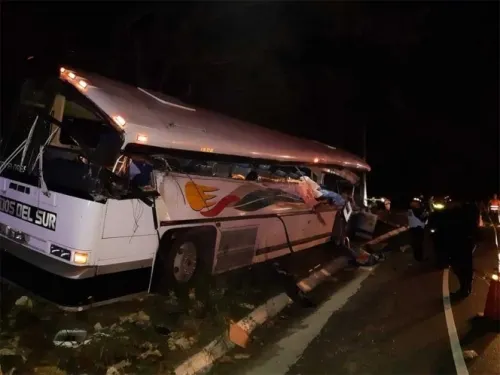 Accidente de tránsito deja 17 muertos en Guatemala