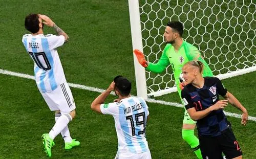 Dios se olvidó de un Argentina derrotado por croatas