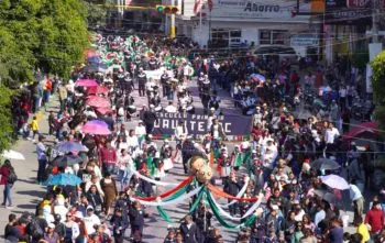 En Texmelucan participaron 12 mil personas en desfile conmemorativo al CXV Aniversario de la Revolución Mexicana