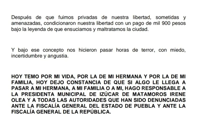 periodistas agredidas