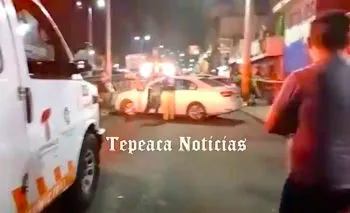 Muere adulto mayor en choque después de sufrir un infarto, en Tecamachalco