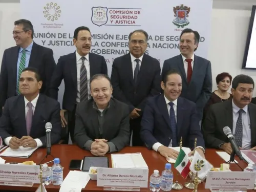 Durazo reconoce compromiso de Conago con la seguridad