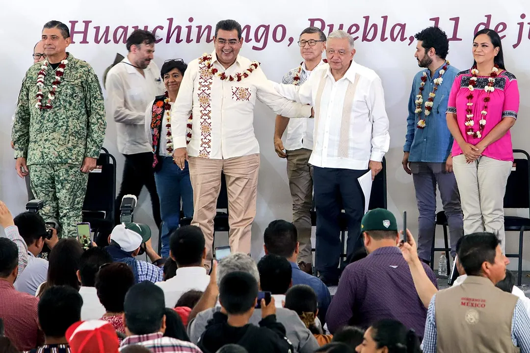 Cespedes Peregrina Lopez Obrador Huauchinango