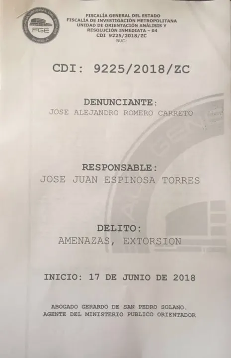 El camaleón José Juan Espinosa soltó de más la lengua y se verá ahora ante tribunales