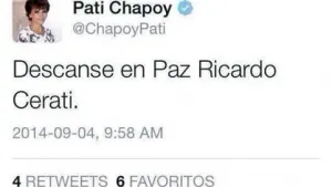 Paty Chapoy, la burla entera por cambiarle nombre a Gustavo Cerati