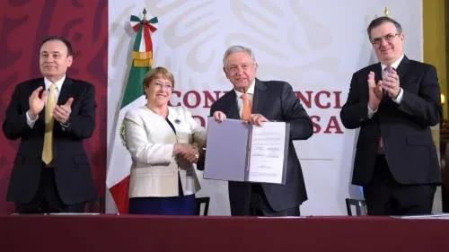 México y ONU firman acuerdo de derechos humanos para formación de Guardia Nacional