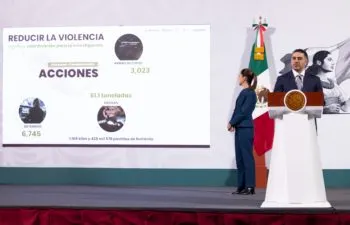 García Harfuch destaca que van 6 mil 754 detenciones por delitos de alto impacto en lo que va del sexenio
