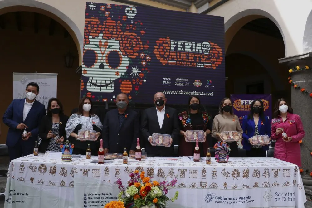Presenta Cultura Feria de los Muertos 2021 de Zacatlán