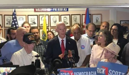 Republicano Rick Scott confirma victoria en Florida para Senado