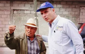 Con entusiasmo reciben a Pablo Rodríguez en Granjas del Sur