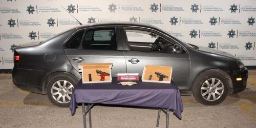 Oportunamente, detuvo Policía Municipal de Puebla a tres probables extorsionadores