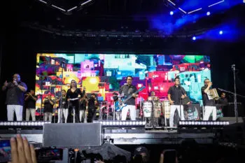 Baila Feria de Puebla con Los Ángeles Azules