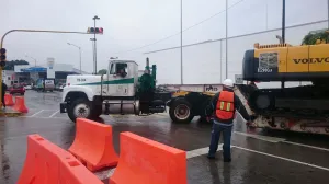 Modernización del Nodo Atlixcáyotl exigía levantar concreto hidráulico