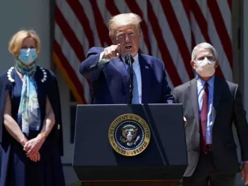 Vacuna contra Covid-19 llegará a fin de año: Trump
