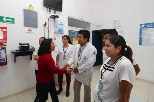 Supervisión permanente a los hospitales y centros de salud en Puebla