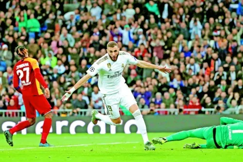 Real Madrid golea 6-0 al Galatasaray y Rodrygo es el más joven en marcar un triplete en Champions