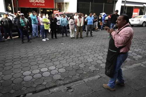 Antorchistas toman algunas oficinas del Ayuntamiento de Puebla