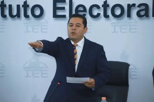 Voto de confianza a nuevo presidente del IEE