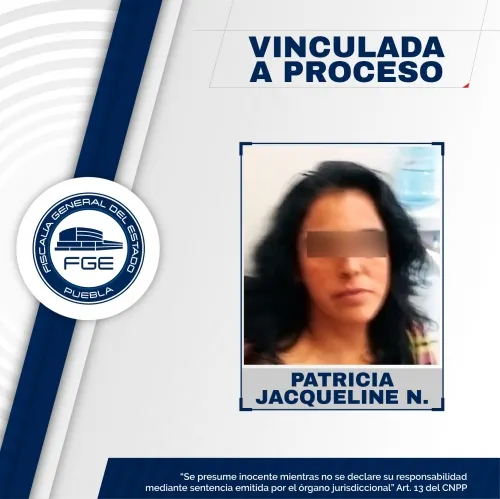 FGE obtuvo vinculación a proceso de ex servidora pública por robo