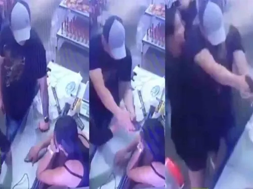 Hombre le dispara a su esposa a quemarropa; se salva de milagro